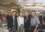 Milton Zuanazzi, Morand Obrist, Carlos Solera e Charles Herrmann. Os franceses Morand e Charles estiveram na FeiraTur para falar das Caminhadas na Natureza